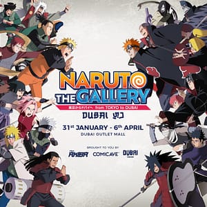 Naruto the Gallery Experience  The Concourse Convention Center - Dubai Outlet Mall