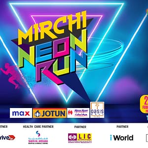 Mirchi Neon Run at Water Garden City - Sports Events - Image 2