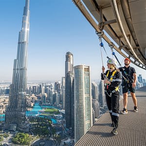 At the Top level 124 + Edge Walk Burj Khalifa