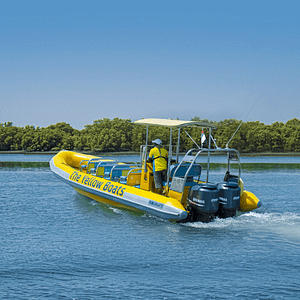 45-minute Yas Experience Abu Dhabi Sightseeing Boat Tour  Yellow Boats Yas Island