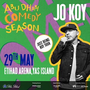 Just Being Koy Tour at Etihad Arena in Abu Dhabi  Etihad Arena