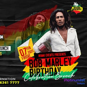 Bob Marley Birthday Celebration Brunch at Waikiki Kitchen Polynesian Restaurant - Elite Crystal Hotel - Brunches - Image 2