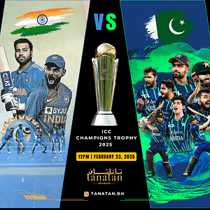 India vs Pakistan Live on Big Screen at Tanatan