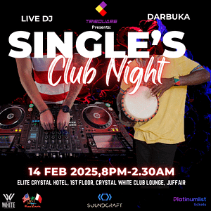 Singles Club Night At Elite Crystal Hotel