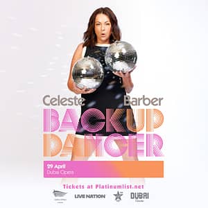 Celeste Barber at Dubai Opera Comedy Events