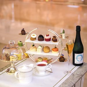 Sparkling Afternoon Tea at Kempinski Aspen Cafe Festival