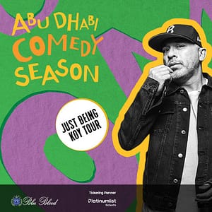 Just Being Koy Tour at Etihad Arena in Abu Dhabi - Comedy Events - Image 2