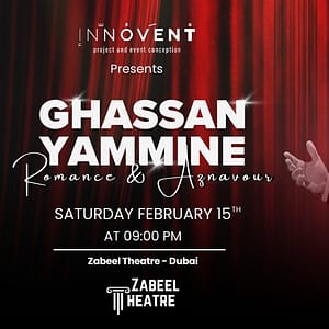 Ghassan Yammine: Romance & Aznavour at Zabeel Theatre in Dubai - Concerts - Image 2