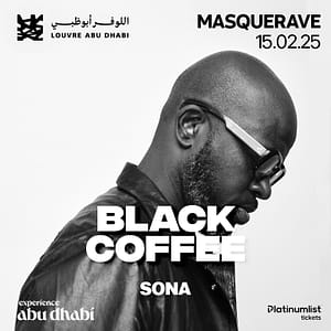 Masquerave with DJ Black Coffee  Louvre Abu Dhabi