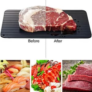 Fast Defrosting Tray Thaw Frozen Food Meat Fruit Quick Defrosting Plate Board Defrost Kitchen Gadget Tool Home  Garden