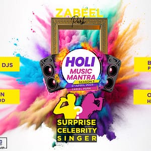 Holi Music Mantra Season 2 at Zabeel Park Amphitheater in Dubai - Desi Events - Image 2