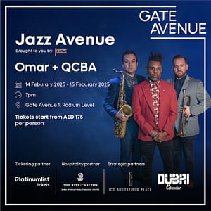 Omar Lye-Fook Live at Jazz Avenue by Jass in Dubai  Gate Avenue