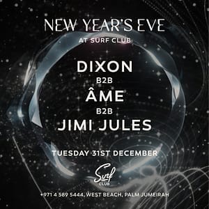 New Year's Eve at Surf Club Dubai  Surf Club