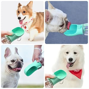 Pet Travel Water Bottle Portable Dog Water Bottle For Small Large Dogs Bowl Outdoor Walking Puppy Cat Drinking Bowl Dog Supplie Pet Supplies