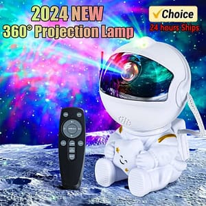 Astronaut Projector Night Light For Summer LED Starry Sky Porjectors Lamp Decoration Bedroom Room Decorative For Children Gifts 0711 Home  Garden