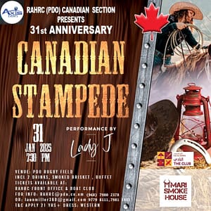 31st Canadian Stampede in Oman  PDO Rugby Field