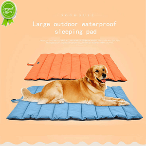 New Big Folded Outdoor Waterproof Sleeping Pad Medium Dog Bed Mat Household Cooling Pets Pad Beds For Large Dogs Easy to Carry Pet Supplies