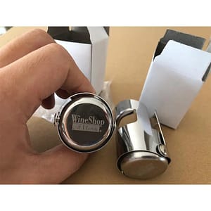 NEW 2024 Portable Stainless Steel Champagne Stopper Cork Sparkling Wine Bottle Plug Sealer Push-type Inflatable Champagne Plug Cap Home  Garden