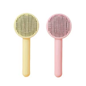 2024 Pet Cat and Dog Self Cleaning Smooth Brush Suitable for Removing Entangled Pet Hair Massage Comb Cat AccessoriesAnimal Rescue Donation Pet Supplies