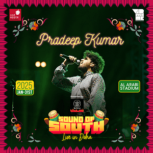 PRADEEP KUMAR LIVE IN DOHA  AL ARABI INDOOR STADIUM