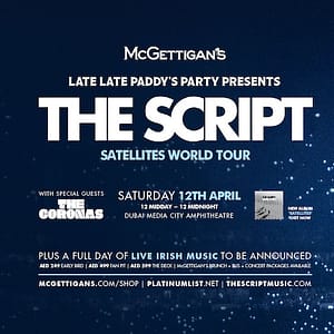 McGettigan's Late Late Paddy's Party presents The Script in Dubai - Concerts - Image 2