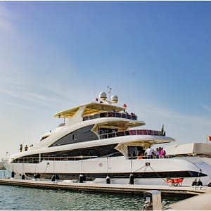 Dubai Harbour Superyacht Experience with Live station & Drinks - Boat Tours and Cruises - Image 3