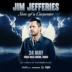 Jim Jefferies Live at Coca-Cola Arena in Dubai 2025 Comedy Events