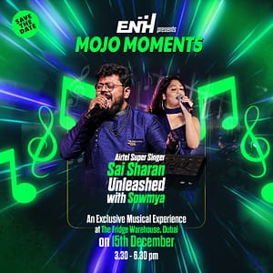 Mojo Moments - A Musical with Sai Sharan Live at The Fridge in Dubai  The Fridge Warehouse