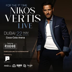 Nikos Vertis – The Journey of Sound and Soul World Tour at Coca-Cola Arena in Dubai Concerts