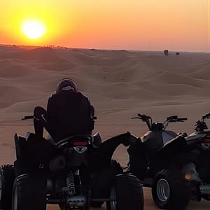 Sunset Quad Bike Tour Dubai (Deep desert ride