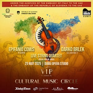 VIP Classical - Cultural Music Circle | May in Dubai Classical Events