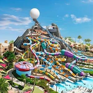2 Parks in Yas Island Abu Dhabi at Ferrari World Abu Dhabi
