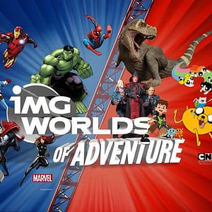 Dubai IMG World Of Adventures Ticket with options at IMG Worlds of Adventure