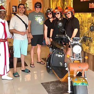 Rental Bike at Marrakech by: Go Green at Go Green by Citycoco & vélos re-stylés