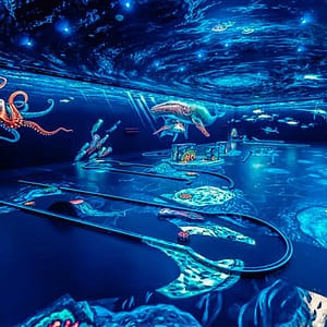 3d Blacklight Minigolf - Jbr / Marina Dubai at 3D Blacklight Minigolf Dubai