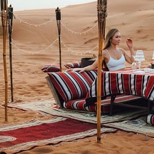 Evening Desert Safari Bbq Dinner Or Evening Bbq Dinner Camel Riding Dubai