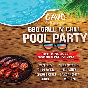 BBQ Grill & Chill Pool Party at Cavo Rooftop Bahrain Dining Experiences