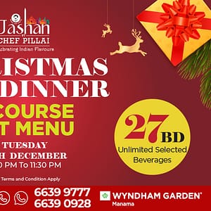 Christmas Eve Dinner at Jashan by Chef Pillai - Christmas Events - Image 2