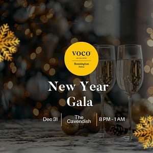 NYE Gala Dinner at The Cavendish  Cavendish at voco Bonnington