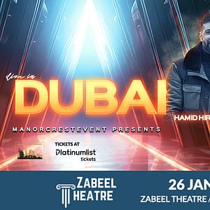 Ragheb & Sina Derakhshande live at Zabeel Theatre in Dubai  Zabeel Theatre - Jumeirah Zabeel Saray