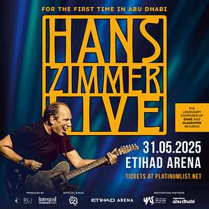 Hans Zimmer Live at Etihad Arena in Abu Dhabi  Etihad Arena