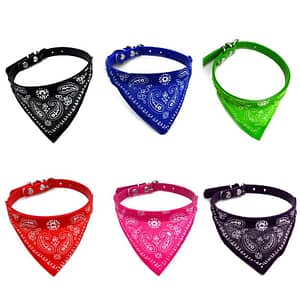 New Fahsion Small Dog Scarf Adjustable Pet Cat Collars Scarf Neckerchief Necklace Trigon Pet Accessories Pet Supplies