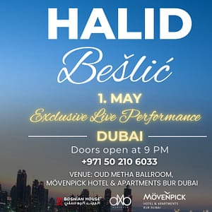 Halid Bešlić - Exclusive live performance in Dubai - Concerts - Image 3