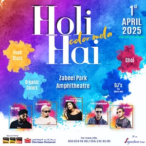 Holi Hai - Color Mela in Dubai Holi Events
