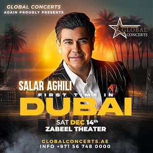 Salar Aghili By Global Concerts at Zabeel Theatre Concerts