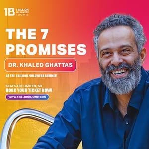 The 7 Promises - Dr. Khaled Ghattass  Godolphin Ballroom at Jumeirah Emirates Towers