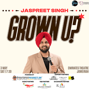 Jaspreet Singh Live in Dubai 2025  Jumeirah School Theater at Emirates International School