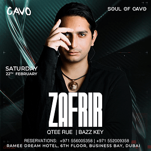 Soul of Cavo Presents Zafrir Live in Dubai  Cavo