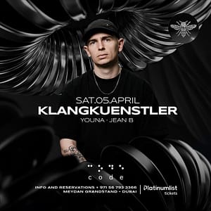 Klangkuenstler at Code - Soho Garden Meydan in Dubai Nightlife