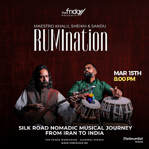 The Fridge Presents: RUMInation – A Silk Road Nomadic Musical Journey from Iran to India Concerts